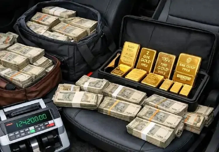 ਪੁਲਿਸ ਨੇ 1 ਕਿਲੋਗ੍ਰਾਮ 214 ਗ੍ਰਾਮ ਸੋਨਾ ਤੇ 1.42 ਕਰੋੜ ਰੁਪਏ ਦੀ ਨਕਦੀ ਕੀਤੀ ਜ਼ਬਤ