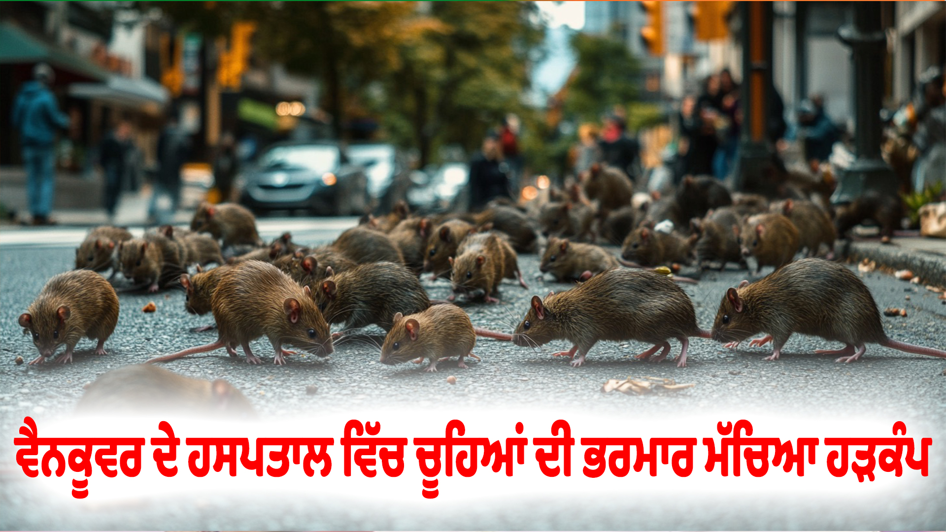 ਵੈਨਕੂਵਰ ਦੇ ਹਸਪਤਾਲ ਵਿੱਚ ਚੂਹਿਆਂ ਦੀ ਭਰਮਾਰ ਮੱਚਿਆ ਹੜਕੰਪ