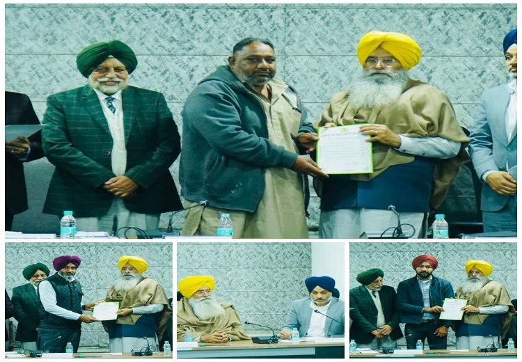 ਗੁਰਮੀਤ ਸਿੰਘ ਖੁੱਡੀਆਂ ਨੇ ਸਾਉਣੀ ਮੱਕੀ ਵੱਲ ਜਾਣ ਵਾਲੇ ਕਿਸਾਨਾਂ ਦਾ ਕੀਤਾ ਸਨਮਾਨ